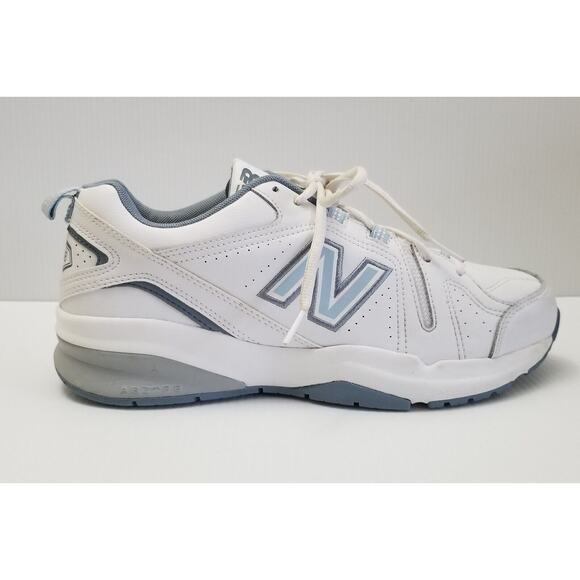 New Balance Shoes - New Balance Womens 608 V5 WX608WB5 White Casual Shoes Sneakers Size 10 D